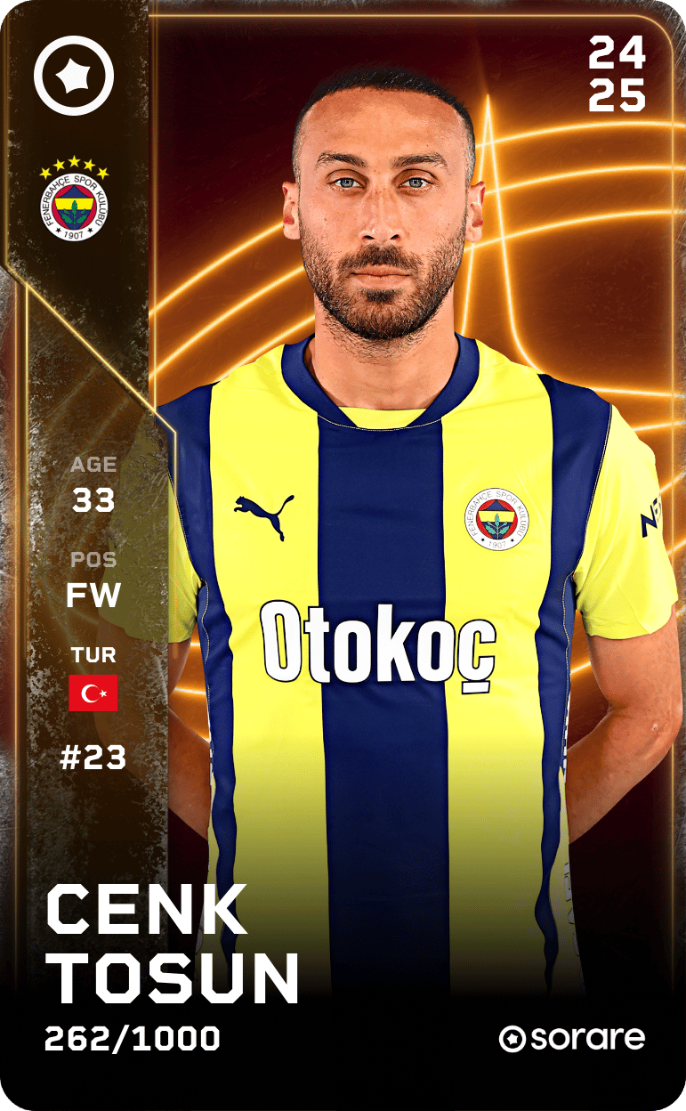 Cenk Tosun 2024-25 • Limited 262/1000