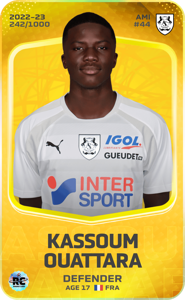 Kassoum Ouattara 2022-23 • Limited 242/1000