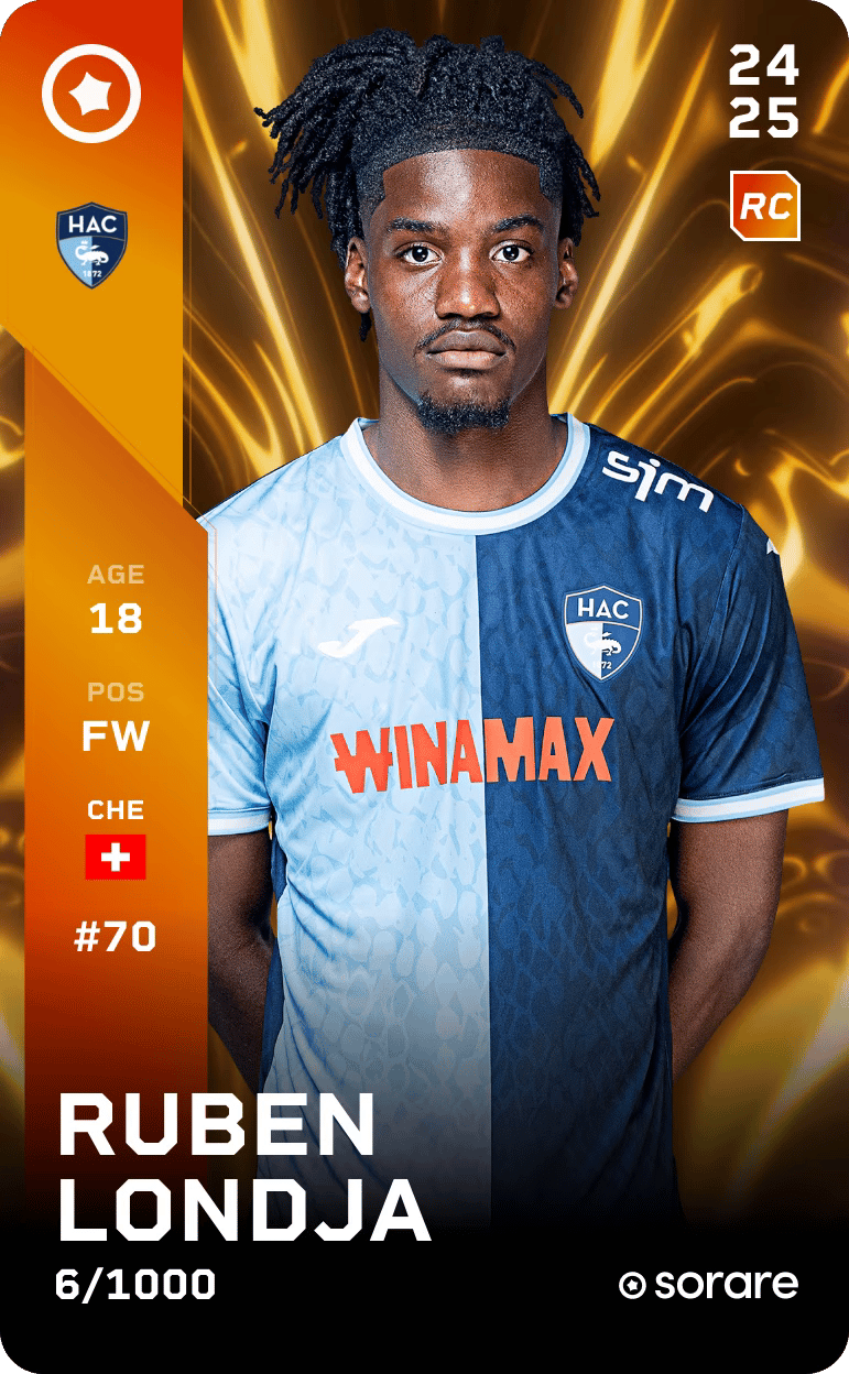 Ruben Londja 2024-25 • Limited 6/1000