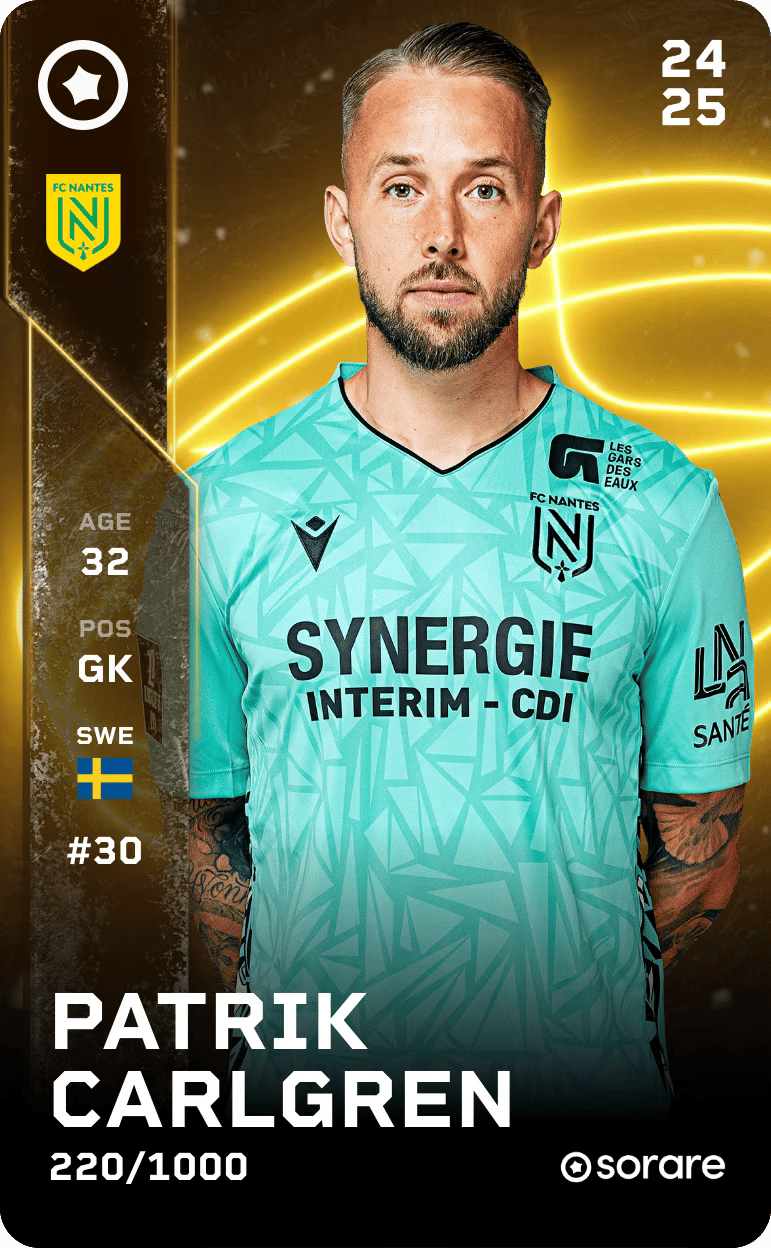 Patrik Carlgren 2024-25 • Limited 220/1000