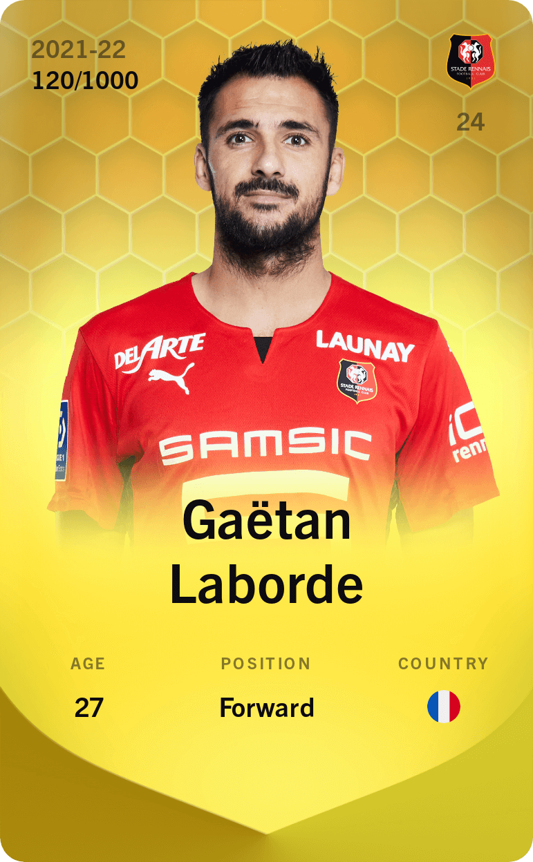 Gaëtan Laborde 2021-22 • Limited 120/1000