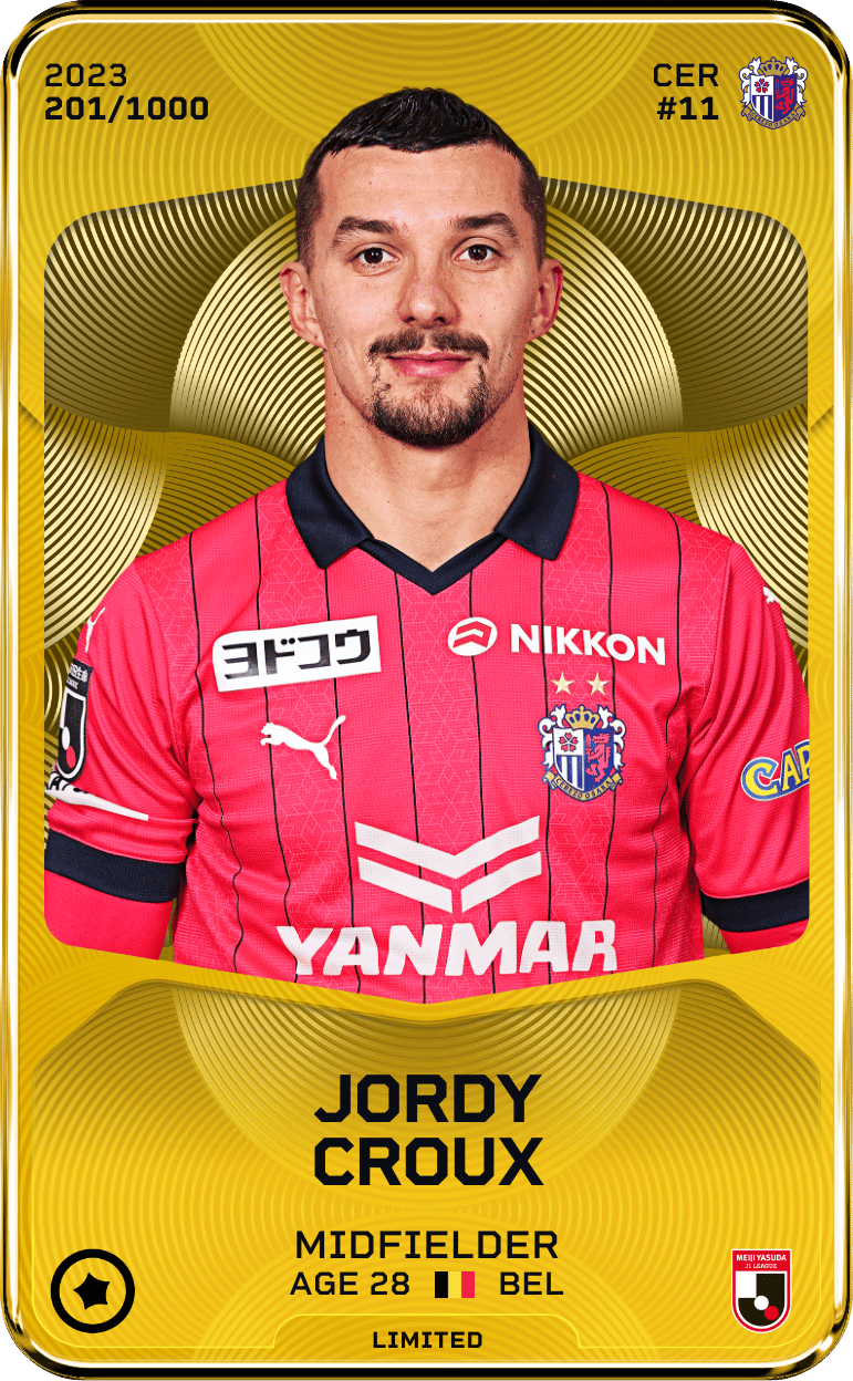 Jordy Croux 2023-24 • Limited 201/1000