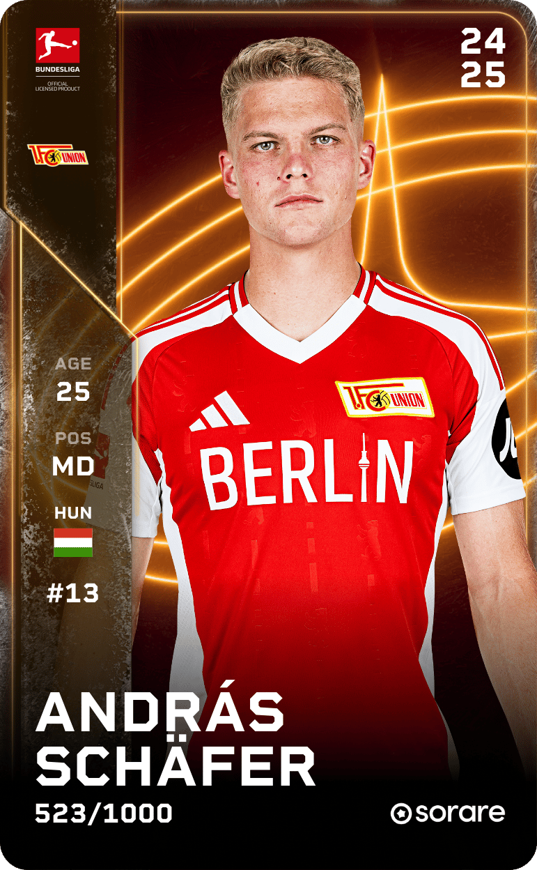 András Schäfer 2024-25 • Limited 523/1000