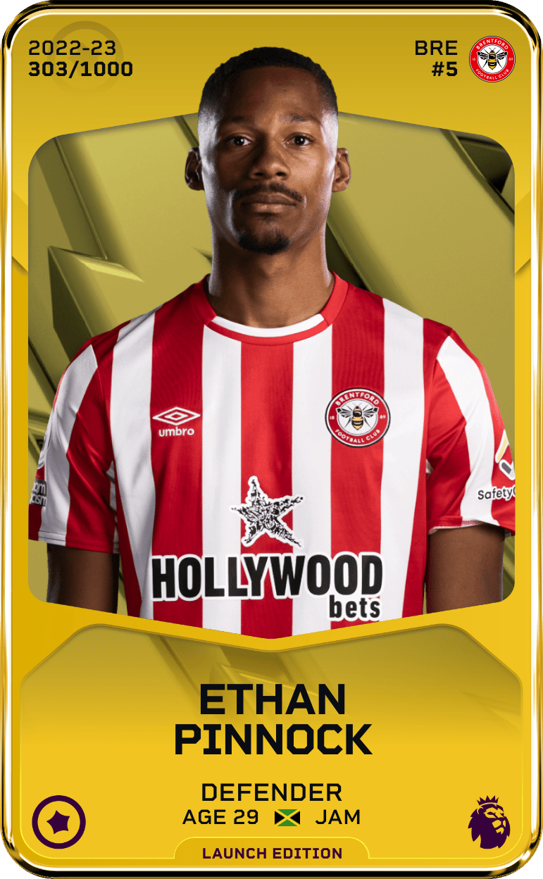 Ethan Pinnock 2022-23 • Limited 303/1000