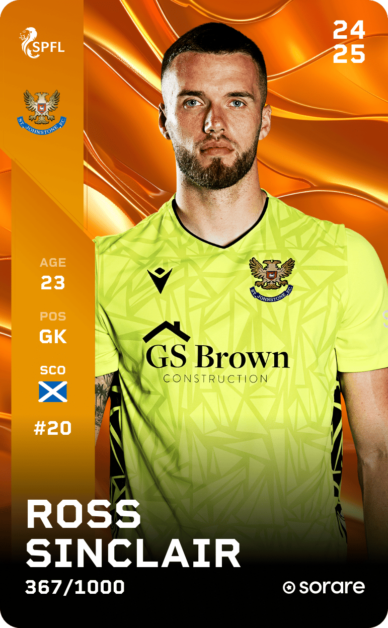 Ross Sinclair 2024-25 • Limited 367/1000