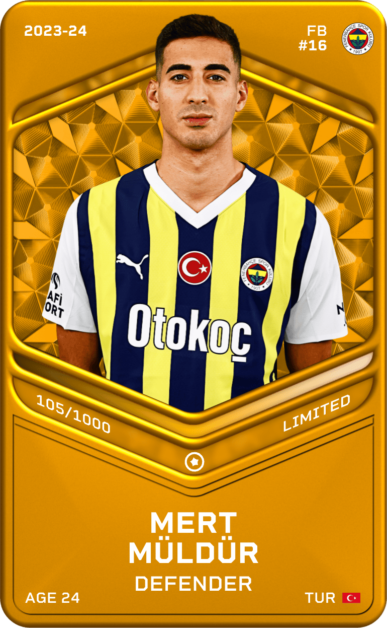 Mert Müldür 2023-24 • Limited 105/1000