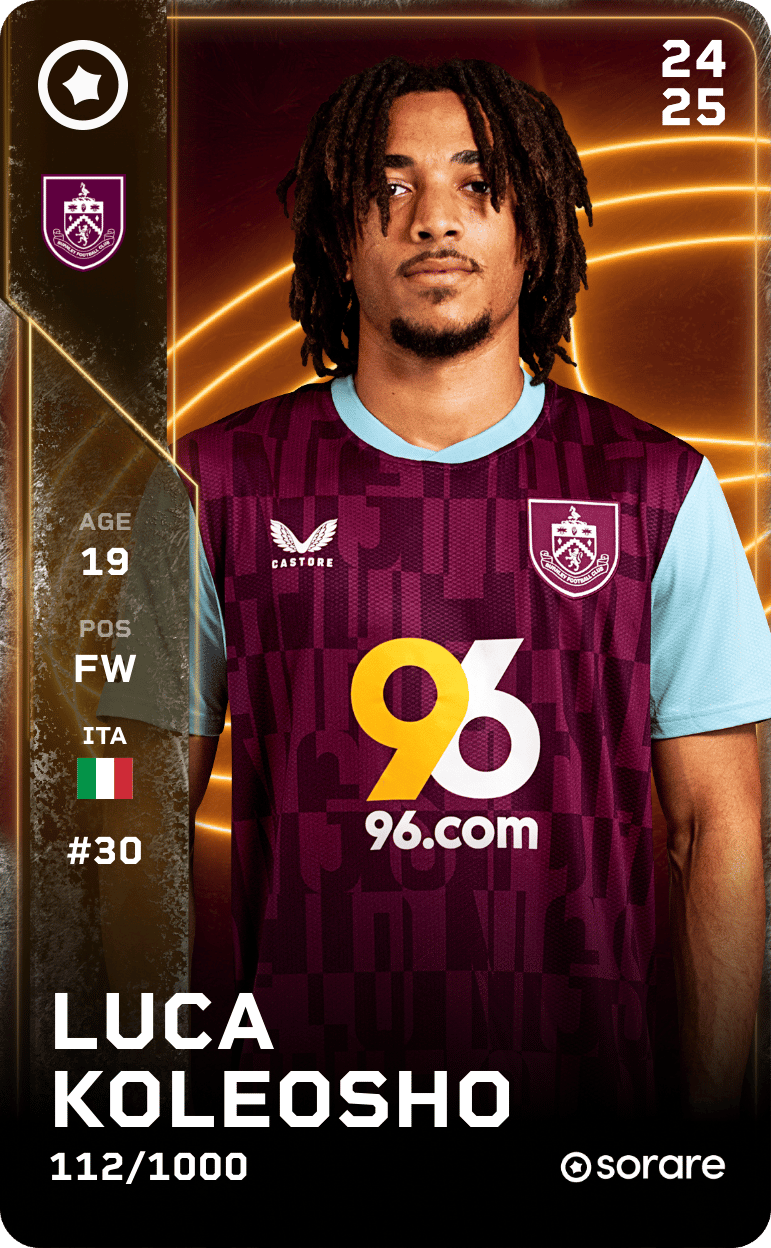 Luca Koleosho 2024-25 • Limited 112/1000