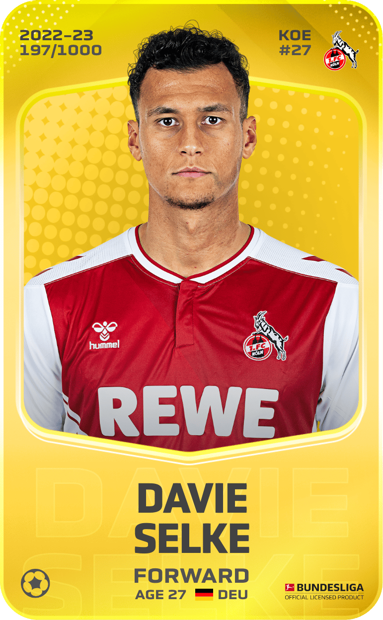 Davie Selke 2022-23 • Limited 197/1000