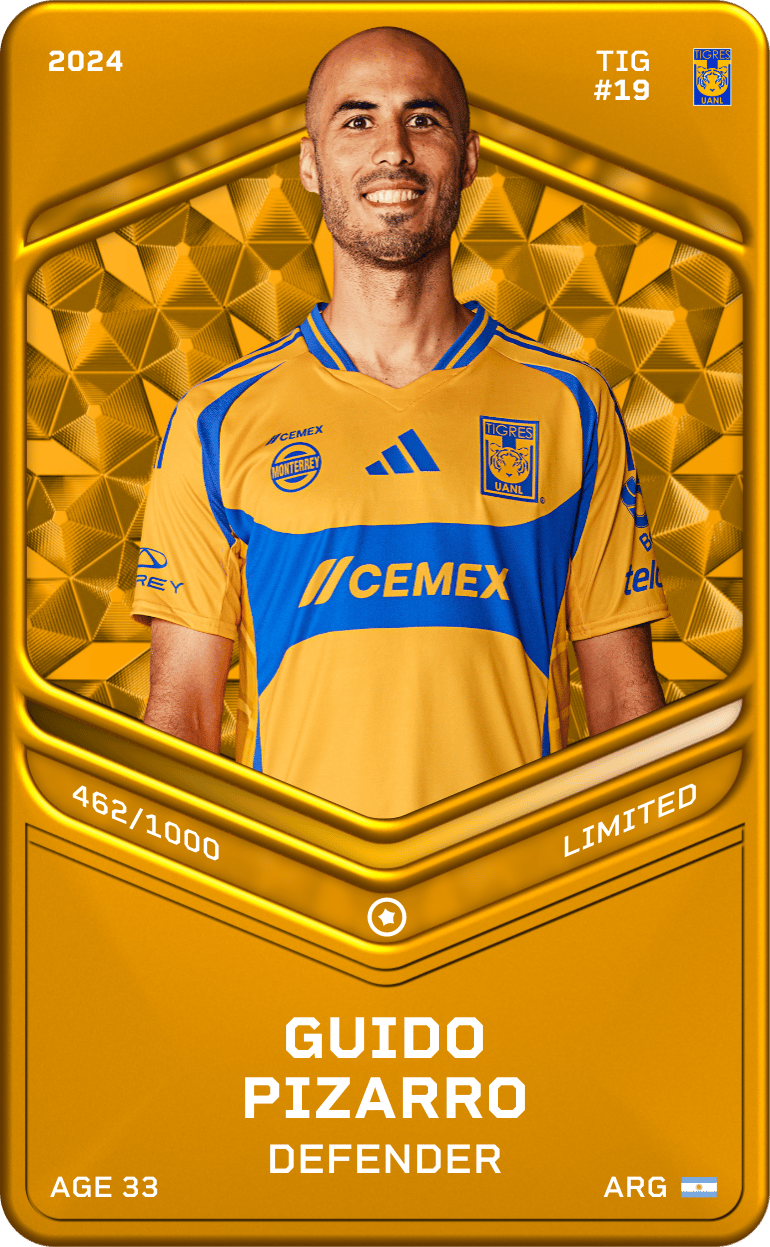 Guido Pizarro 2024-25 • Limited 462/1000