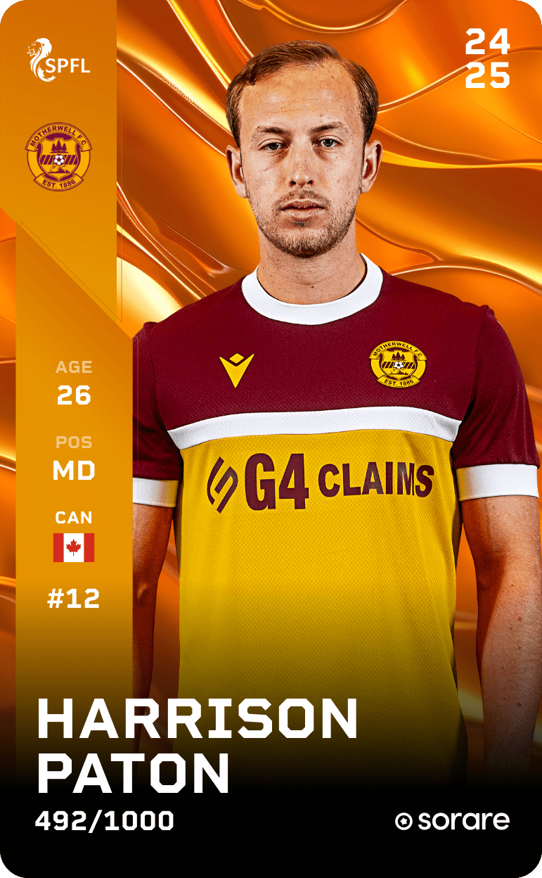 Harrison Paton 2024-25 • Limited 492/1000