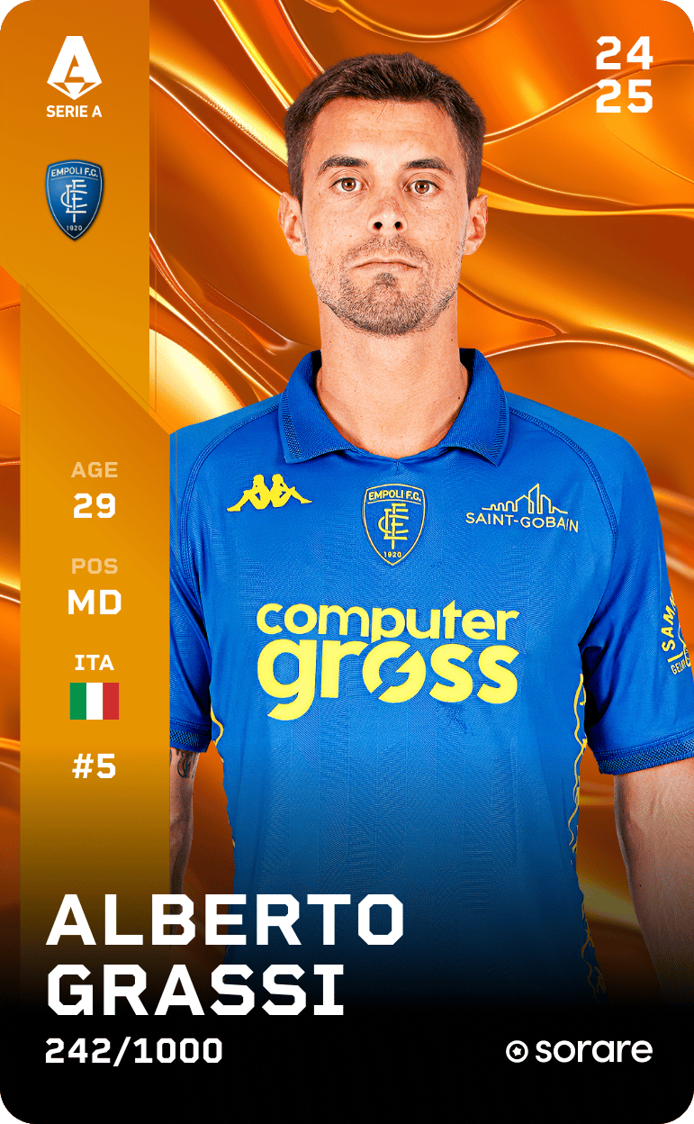 Alberto Grassi 2024-25 • Limited 242/1000
