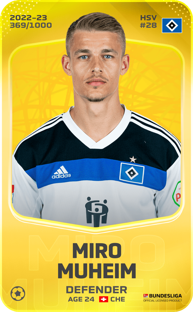 Miro Muheim 2022-23 • Limited 369/1000