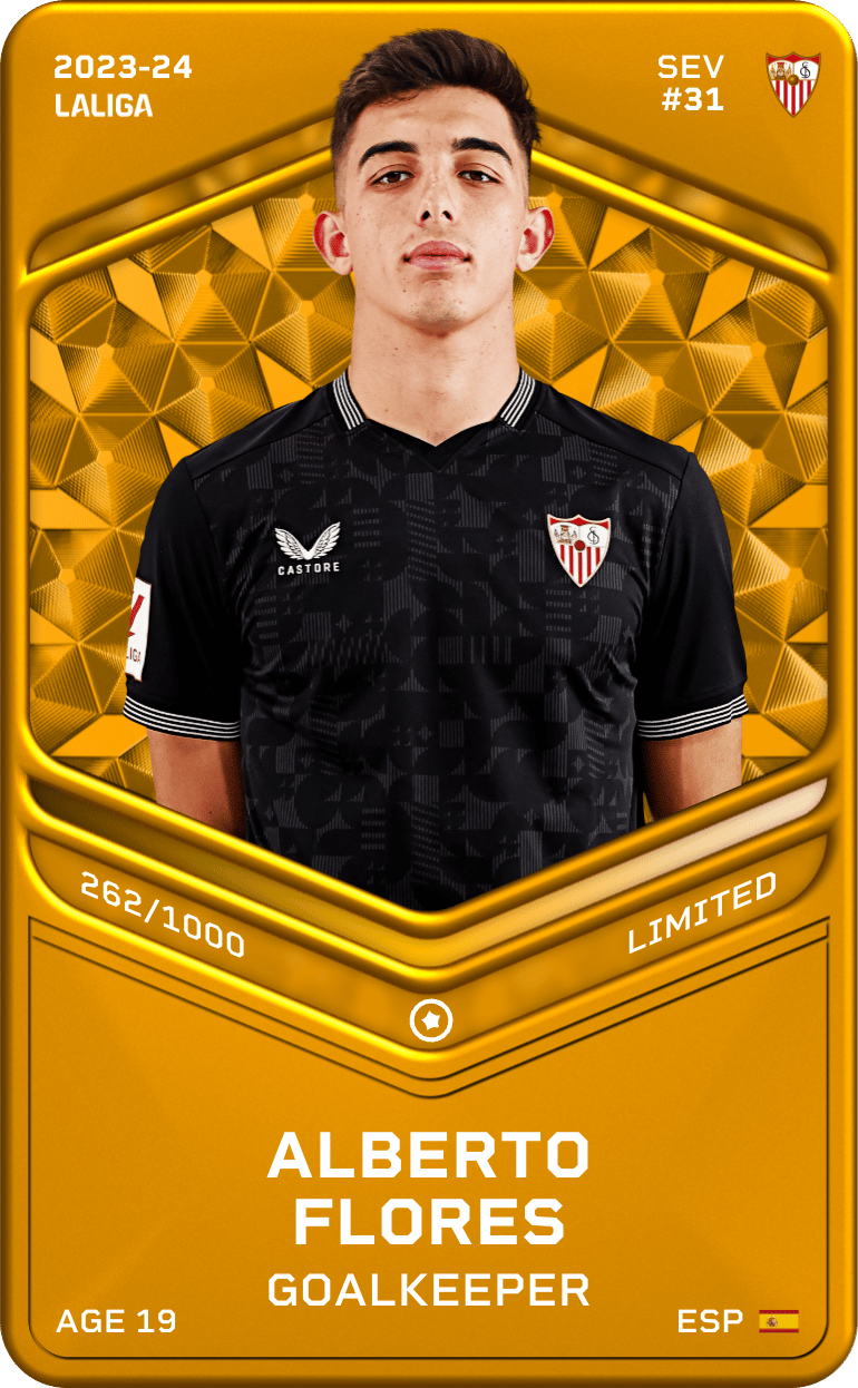 Alberto Flores 2023-24 • Limited 262/1000