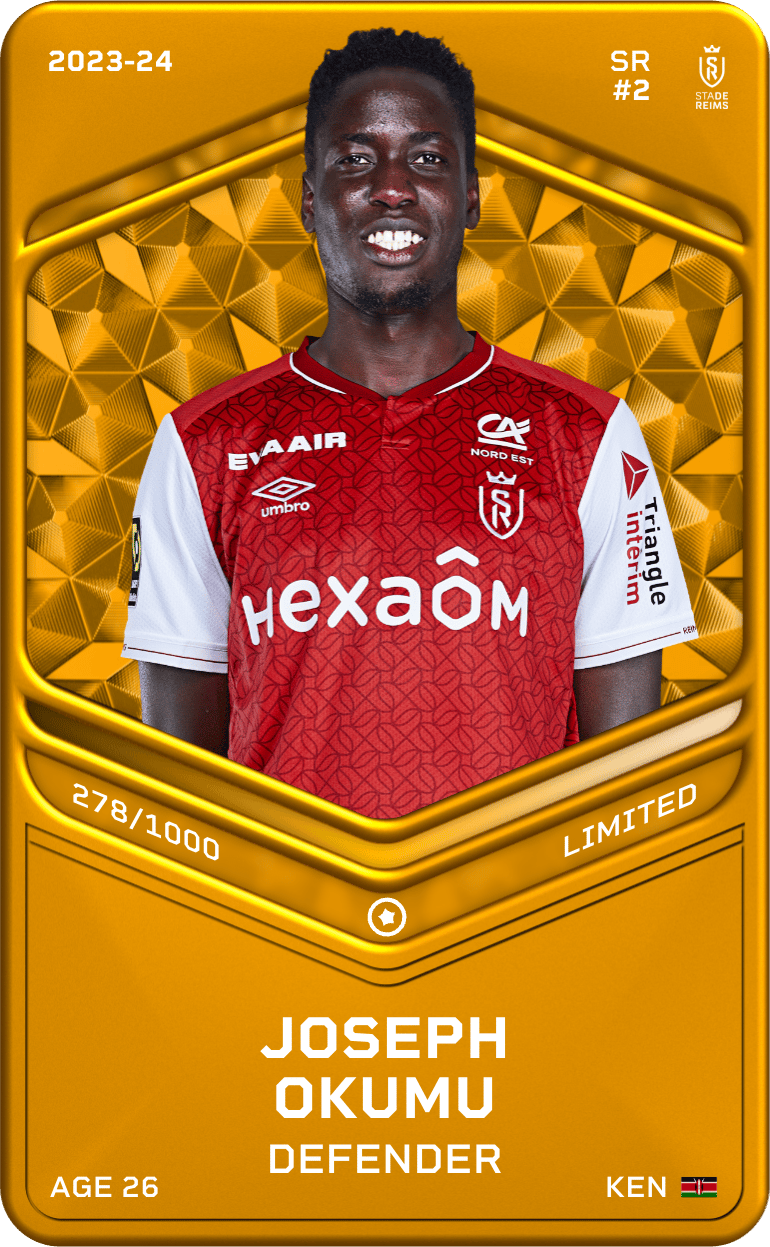Joseph Okumu 2023-24 • Limited 278/1000