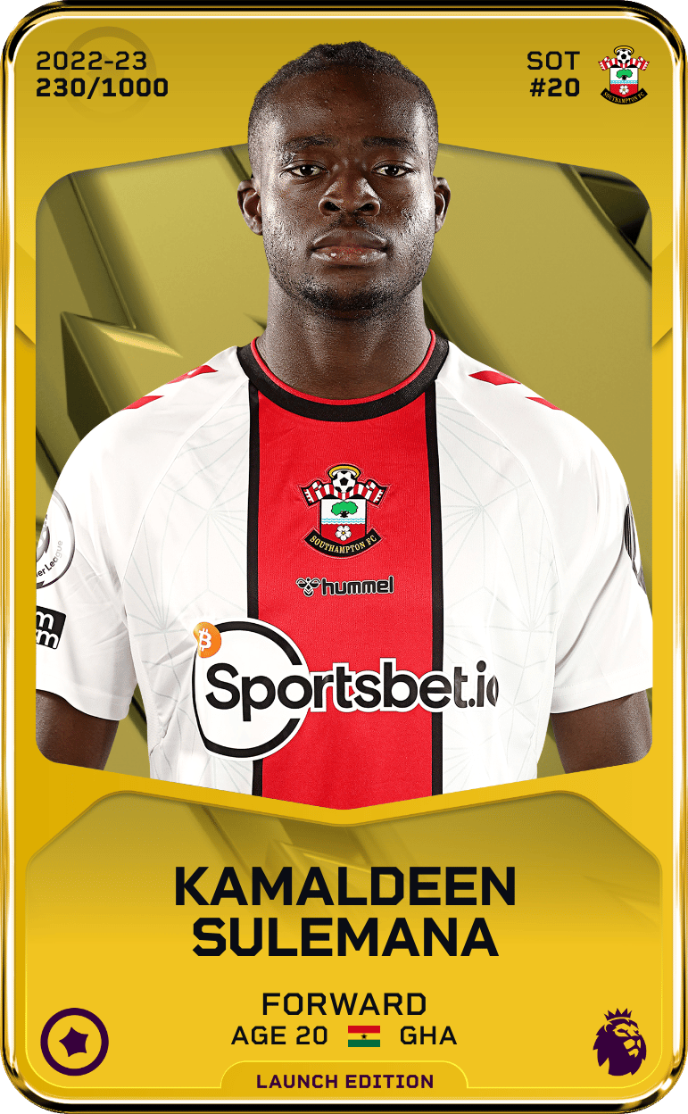 Kamaldeen sulemana 2022-23 • Limited 230/1000
