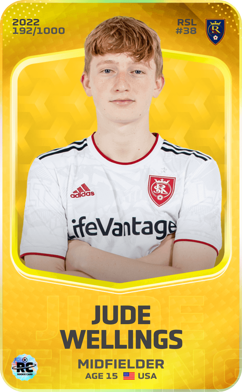 Jude Wellings 2022-23 • Limited 192/1000