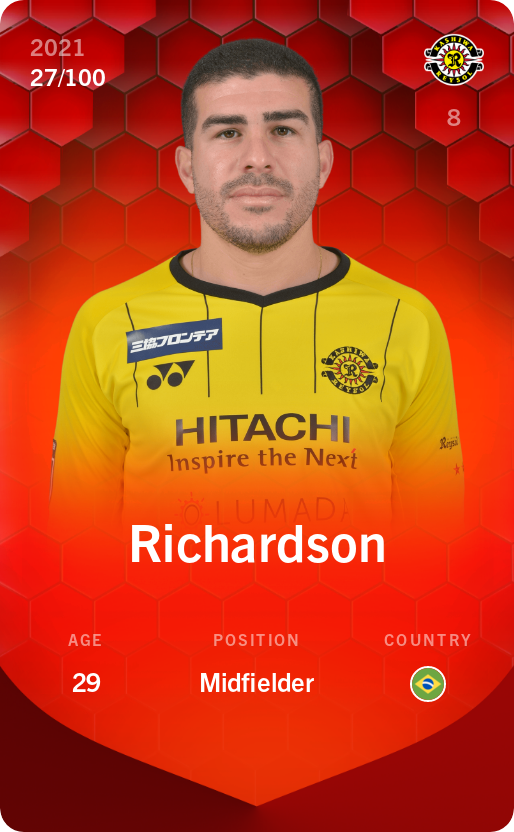 Sorare - Sorare Official - Richardson 2021-22 • Rare 27/100 - NFT # 98055712419755125436792741529987338945390617810576836981329011010332160165935