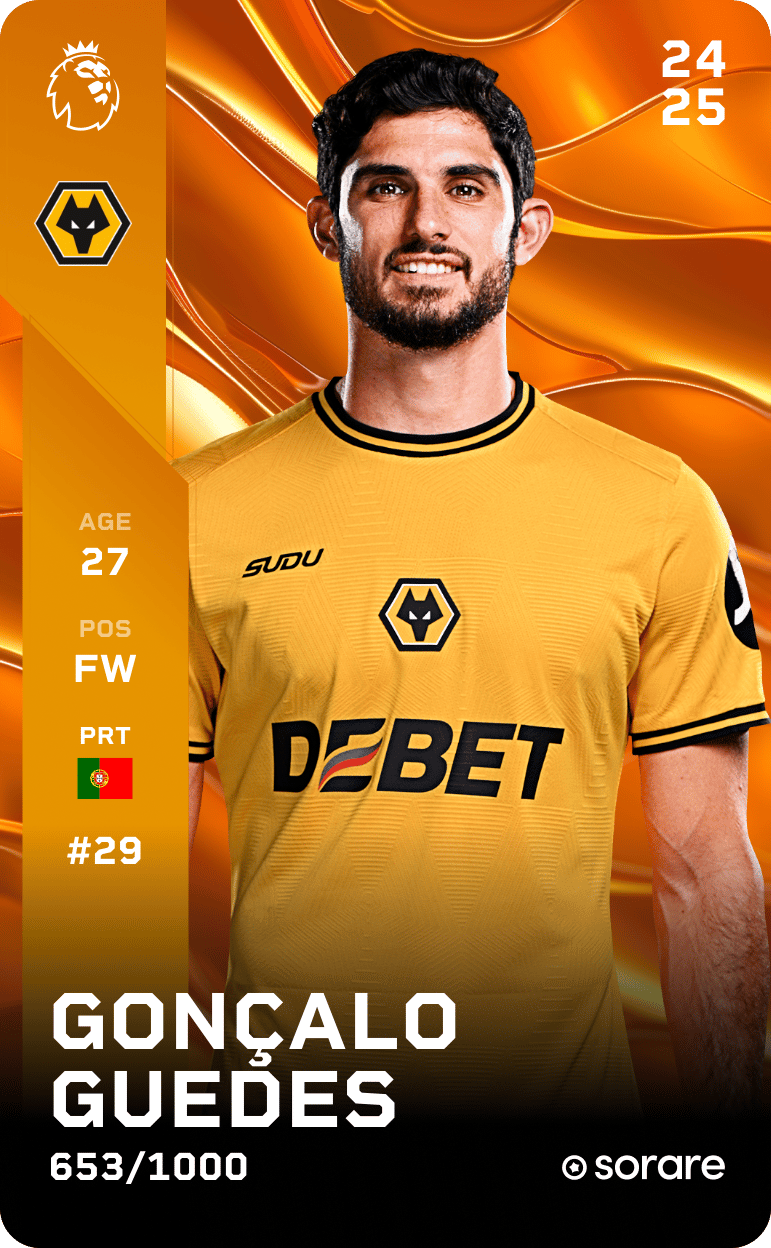 Gonçalo Guedes 2024-25 • Limited 653/1000