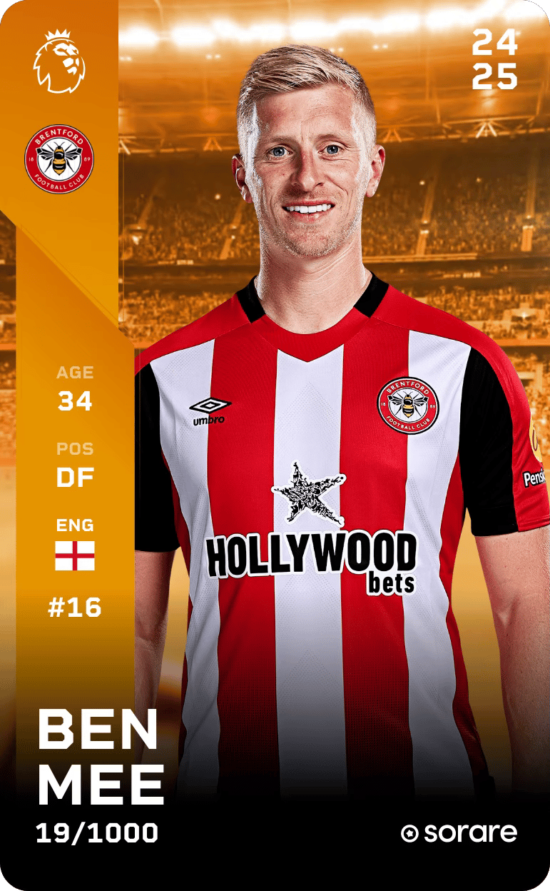 Ben Mee 2024-25 • Limited 19/1000