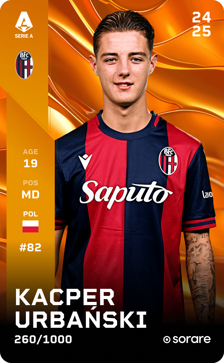 Kacper Urbański 2024-25 • Limited 260/1000