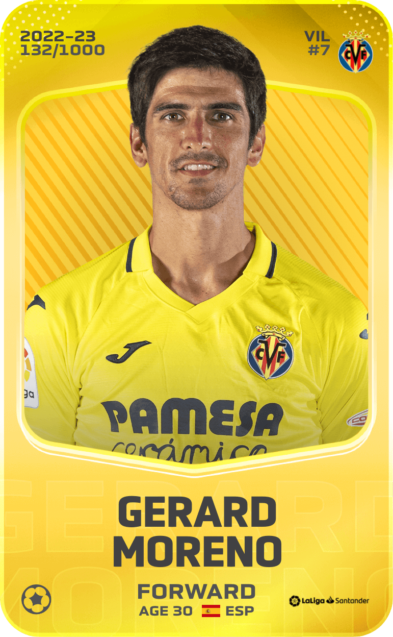 Gerard Moreno 2022-23 • Limited 132/1000
