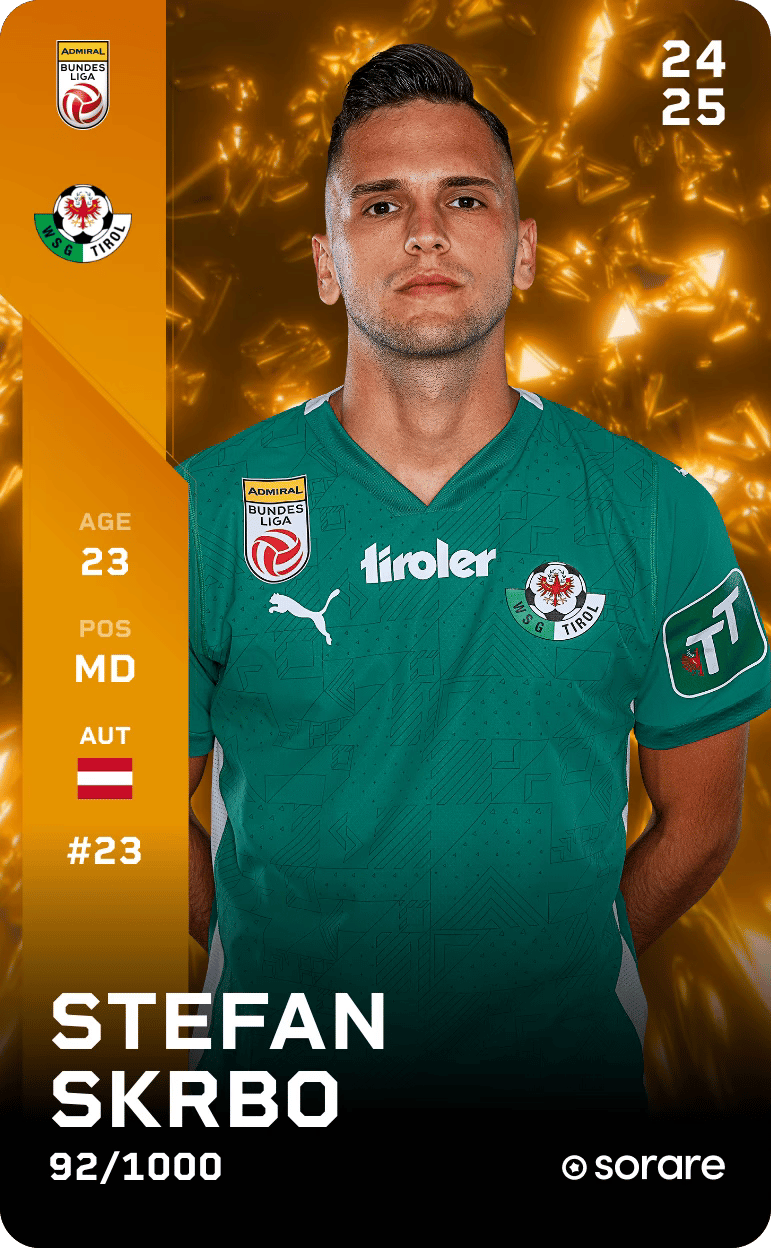 Stefan Skrbo 2024-25 • Limited 92/1000