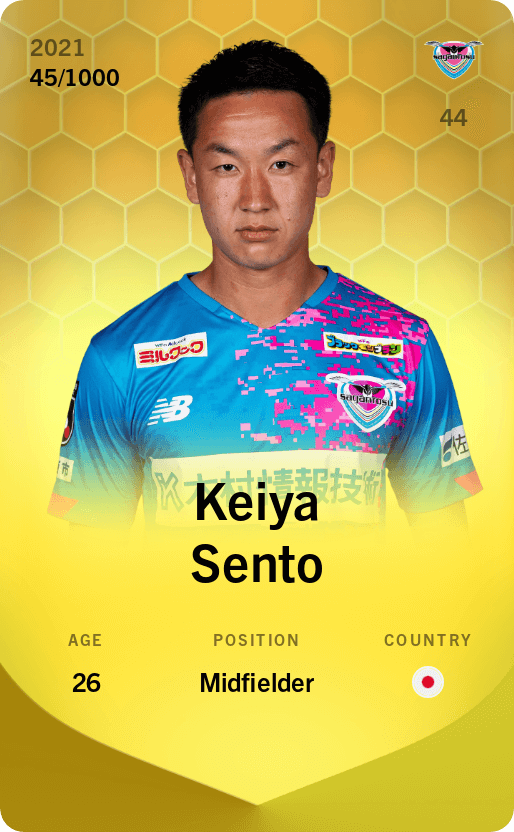 Keiya Sento 2021-22 • Limited 45/1000