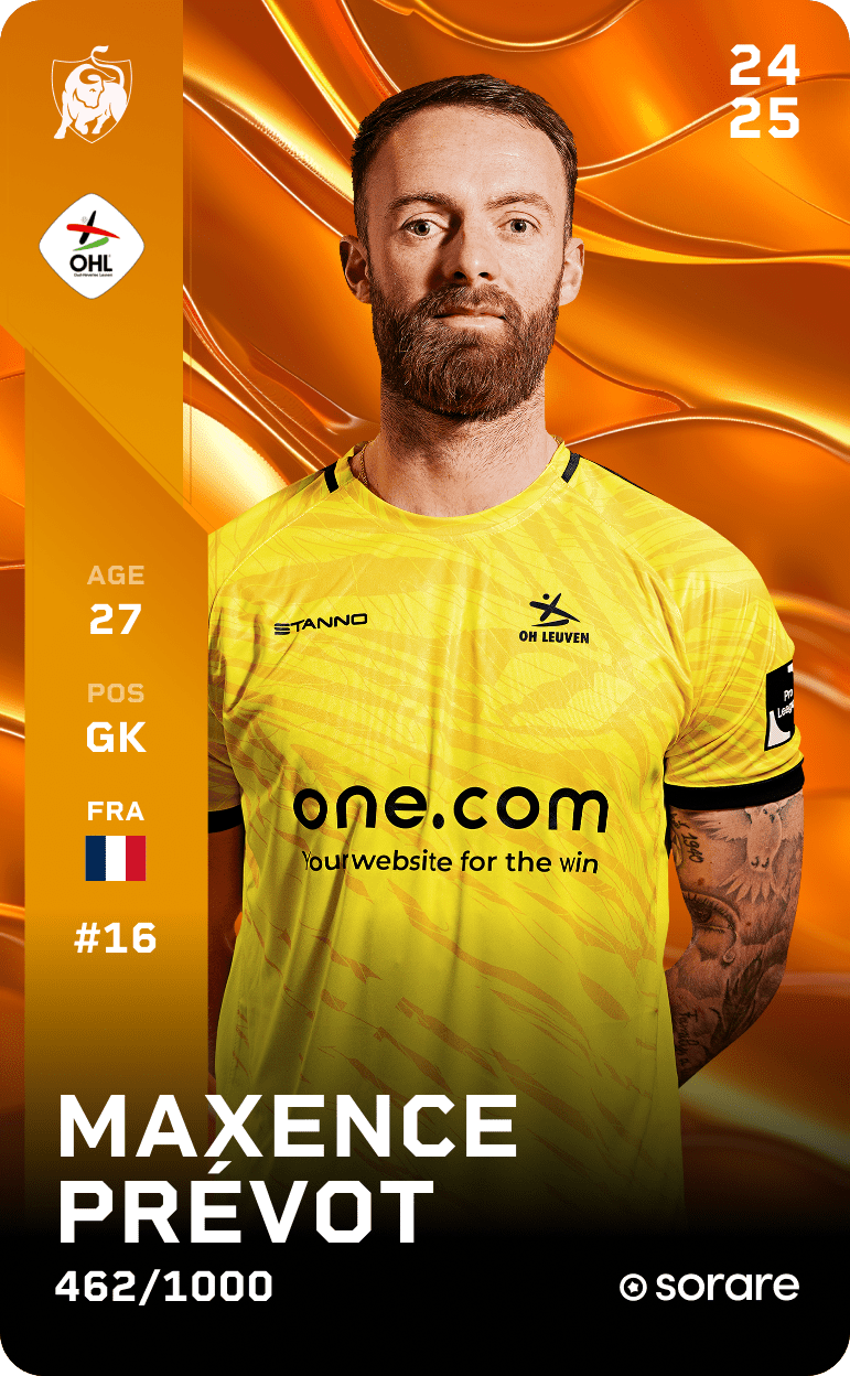Maxence Prévot 2024-25 • Limited 462/1000