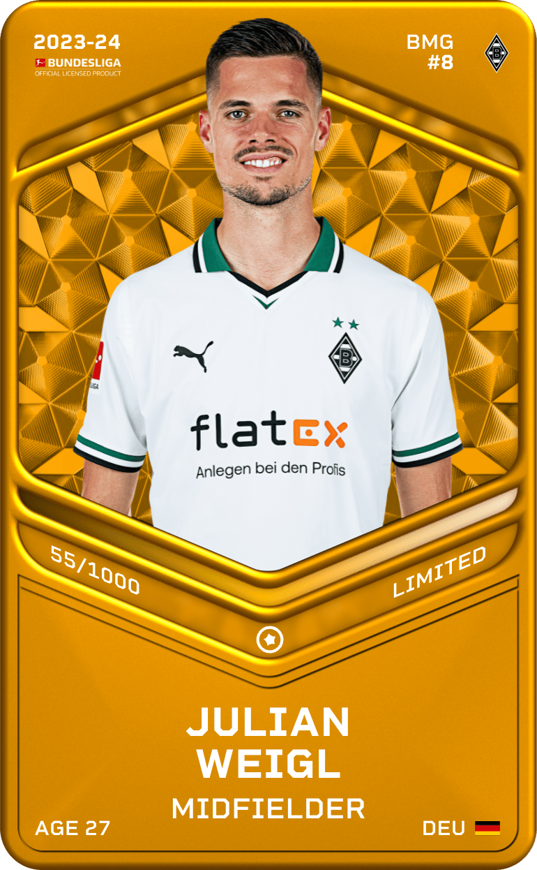 Julian Weigl 2023-24 • Limited 55/1000