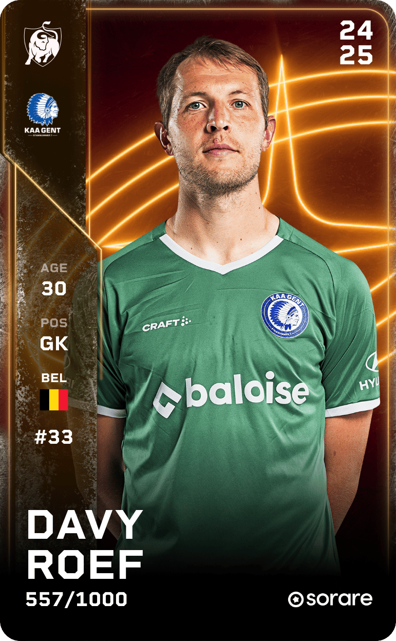 Davy Roef 2024-25 • Limited 557/1000