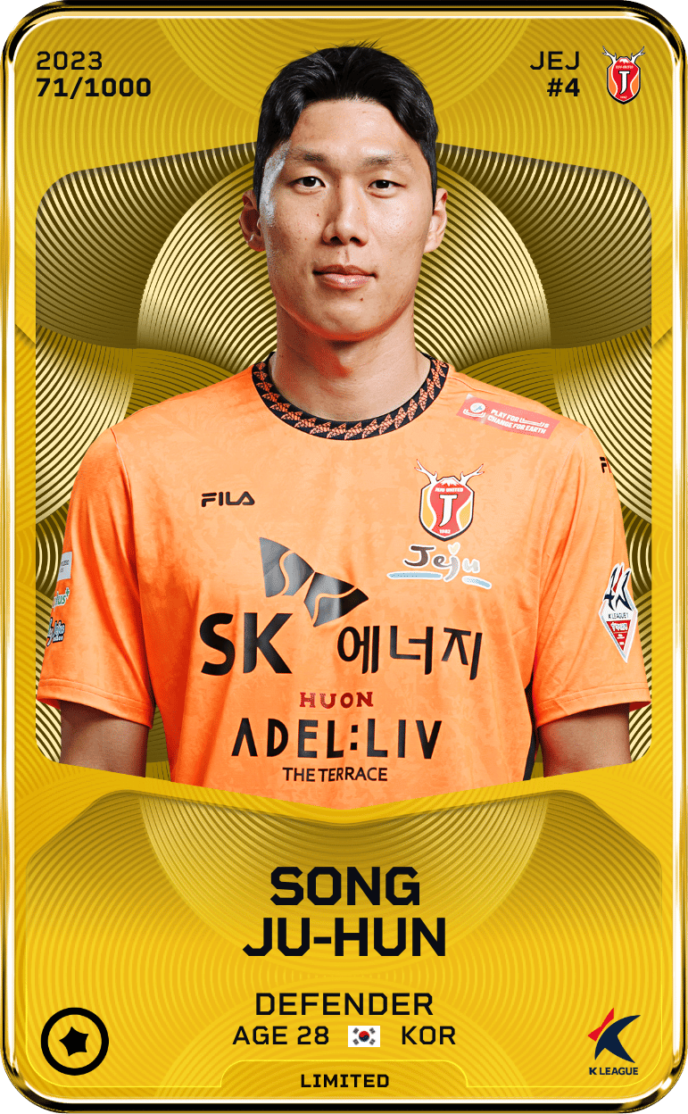 Song Ju-Hun 2023-24 • Limited 71/1000