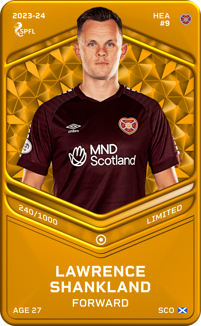 Lawrence Shankland 2023-24 • Limited 240/1000