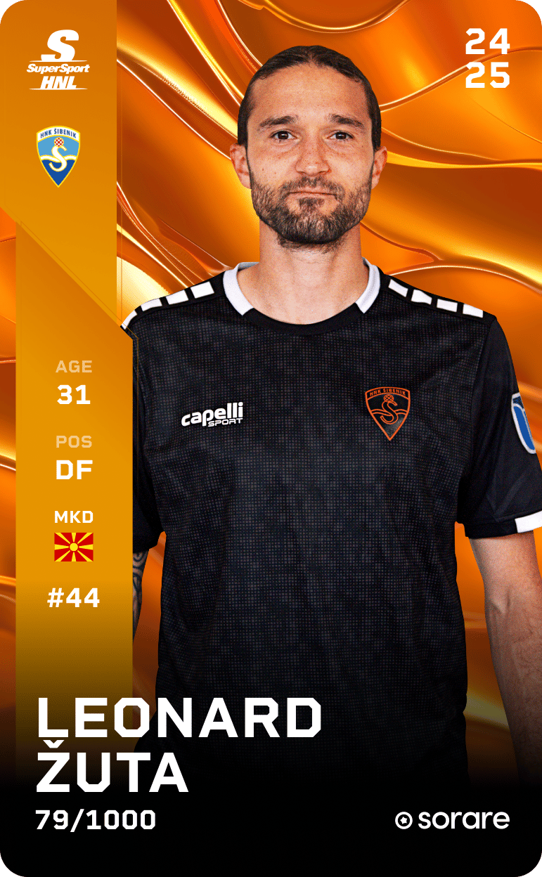 Leonard Zuta 2024-25 • Limited 79/1000