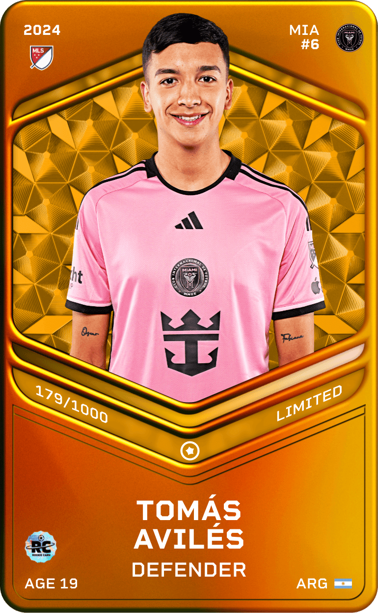 Tomás Avilés 2024-25 • Limited 179/1000
