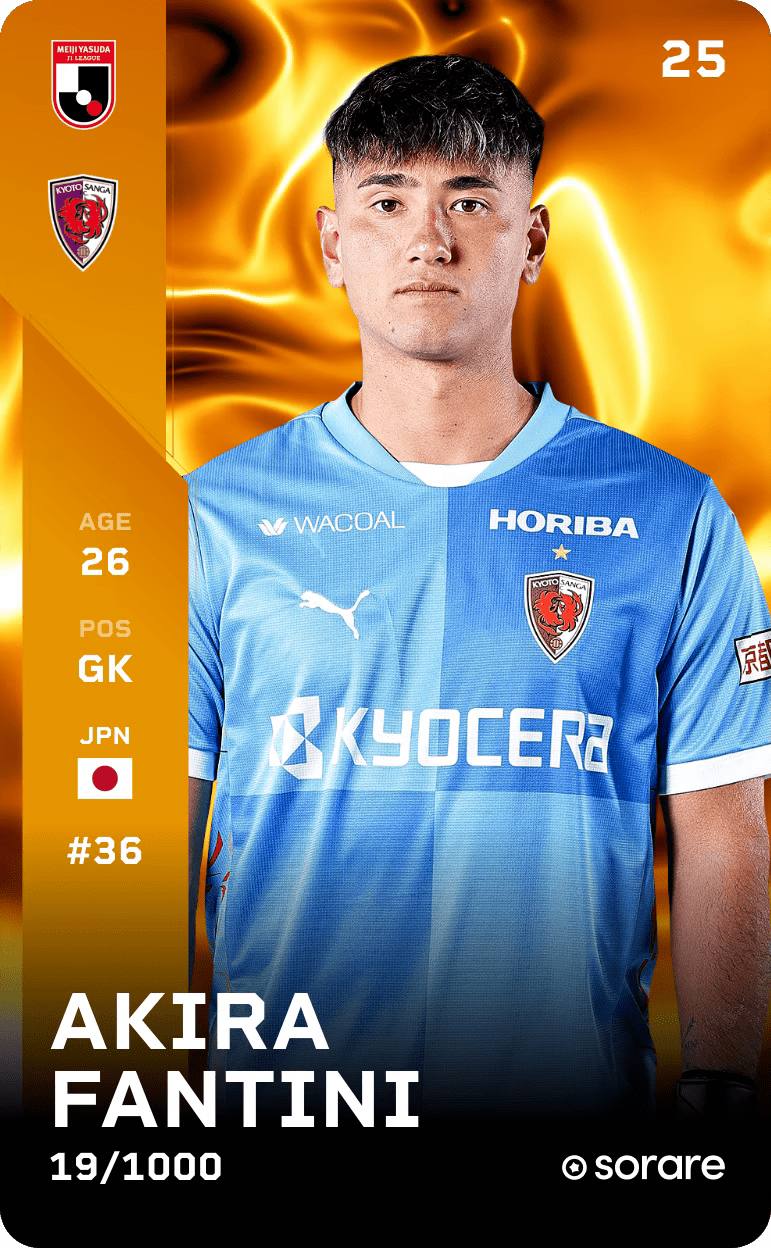 Akira Fantini 2025-26 • Limited 19/1000