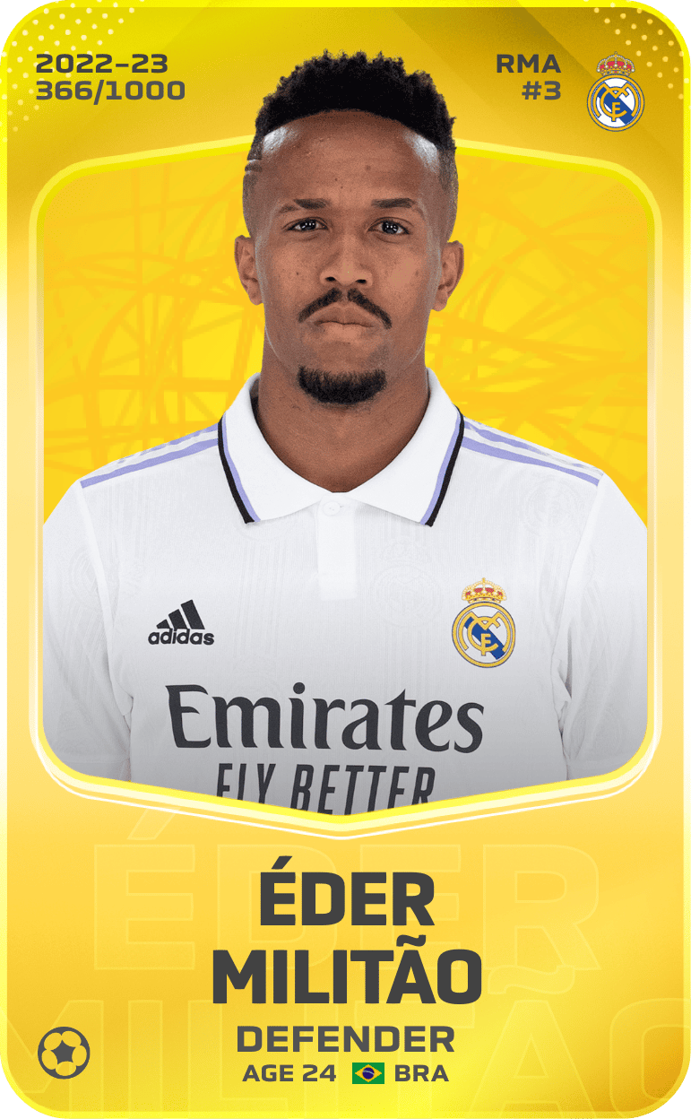 Éder Militão 2022-23 • Limited 366/1000