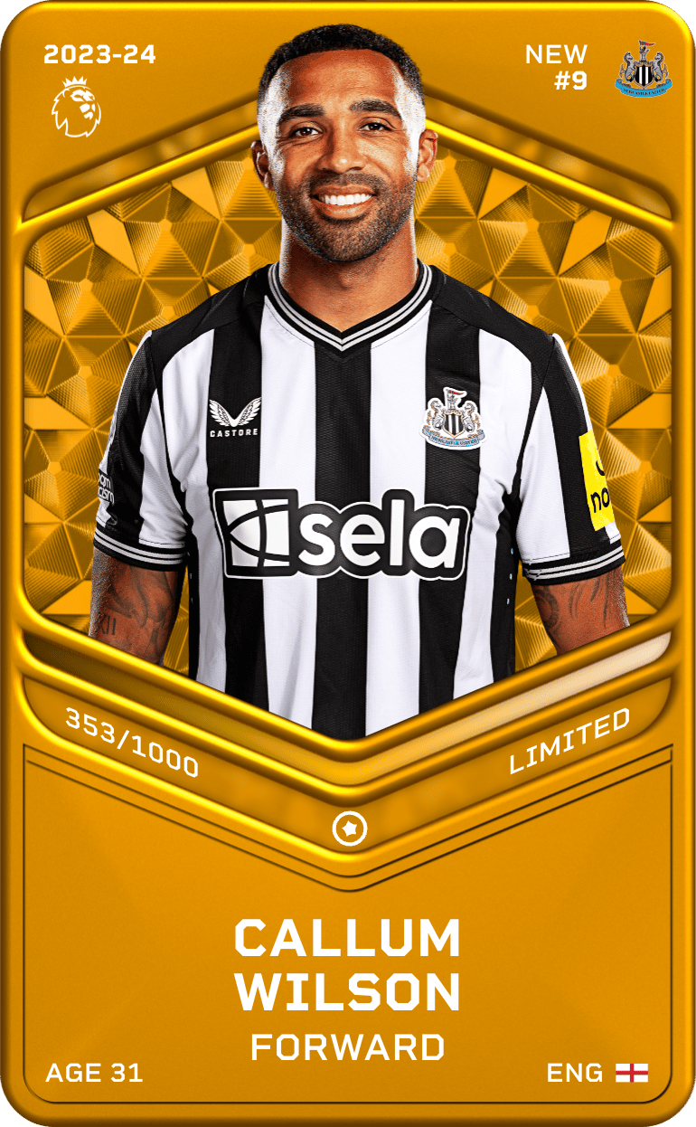 Callum Wilson 2023-24 • Limited 353/1000