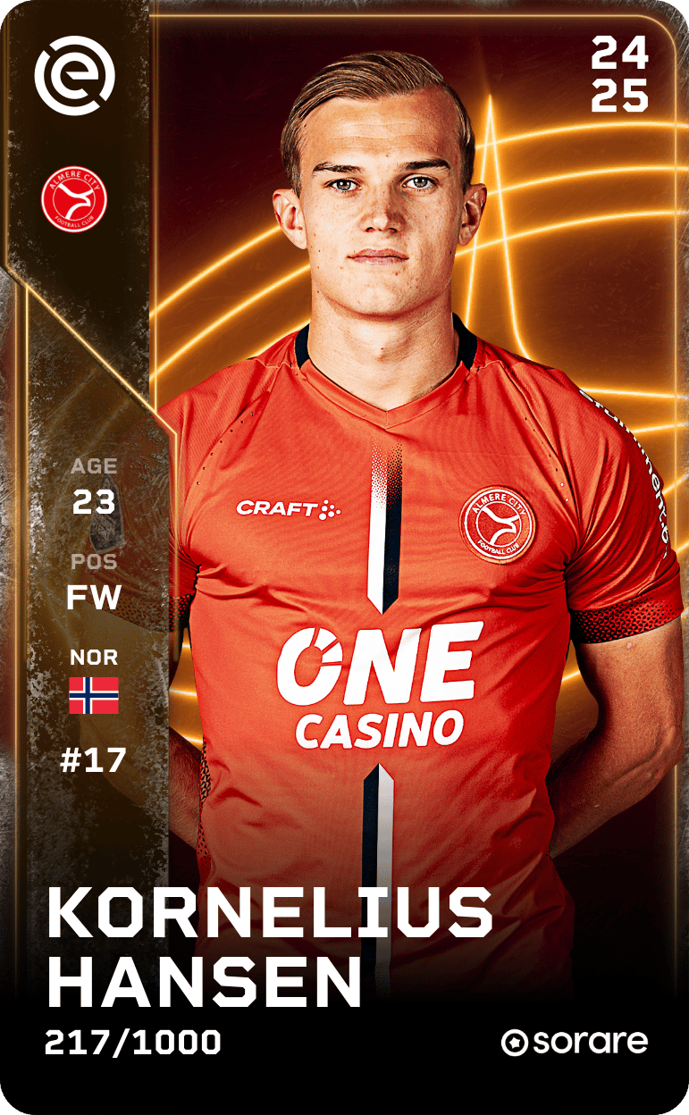 Kornelius Hansen 2024-25 • Limited 217/1000
