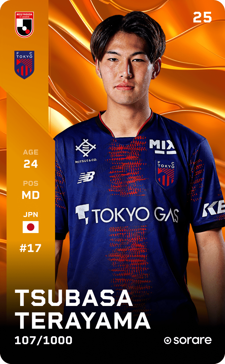 Tsubasa Terayama 2025-26 • Limited 107/1000
