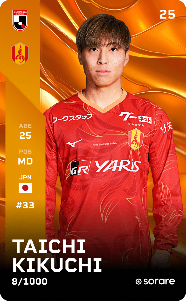Taichi Kikuchi 2025-26 • Limited 8/1000