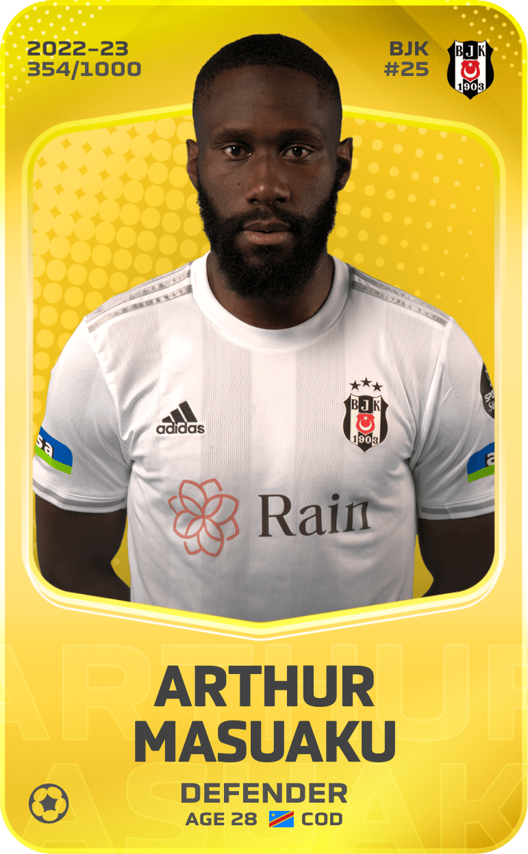 Arthur Masuaku 2022-23 • Limited 354/1000