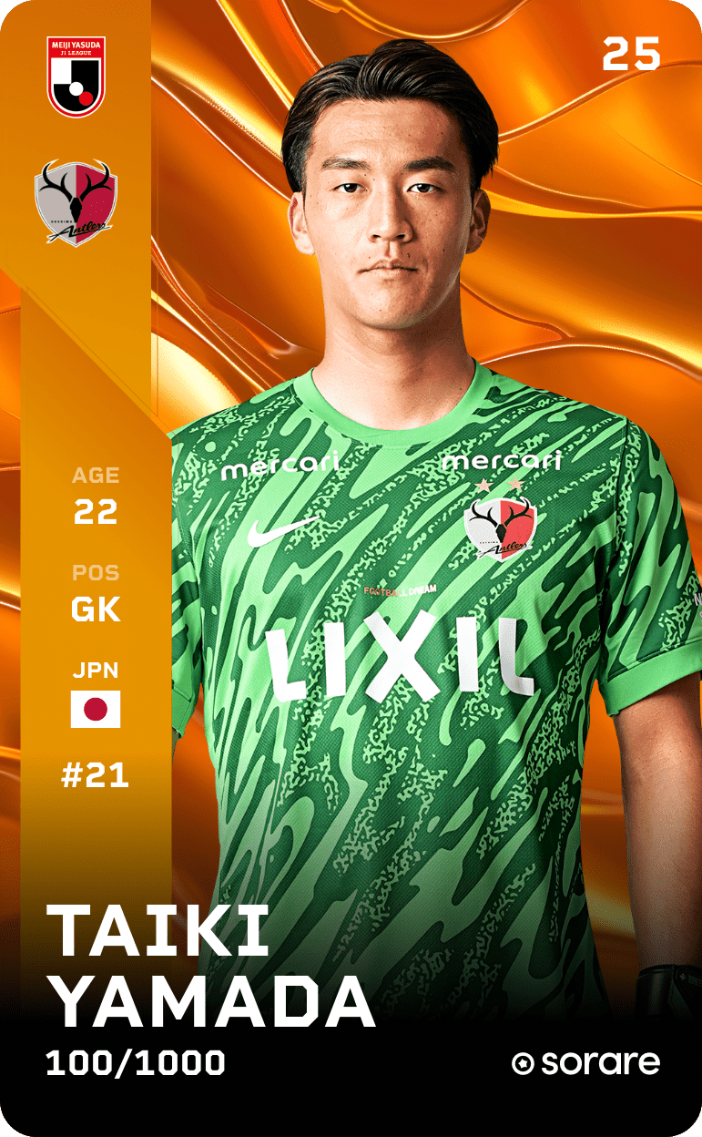 Taiki Yamada 2025-26 • Limited 100/1000