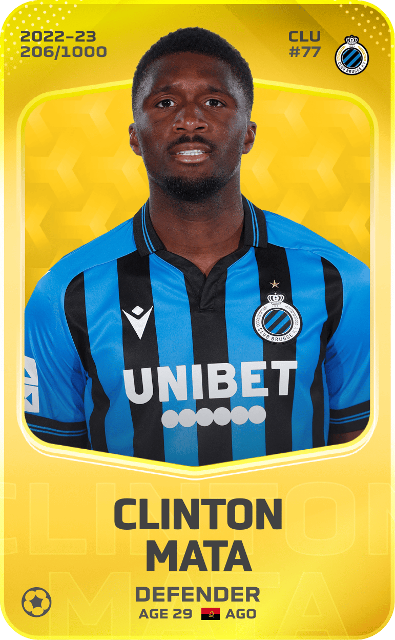Clinton Mata 2022-23 • Limited 206/1000