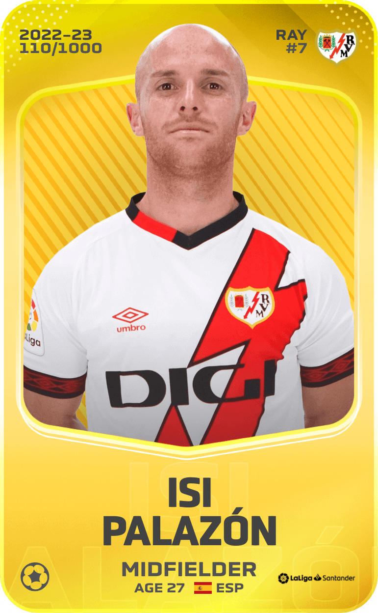 Isi Palazón 2022-23 • Limited 110/1000