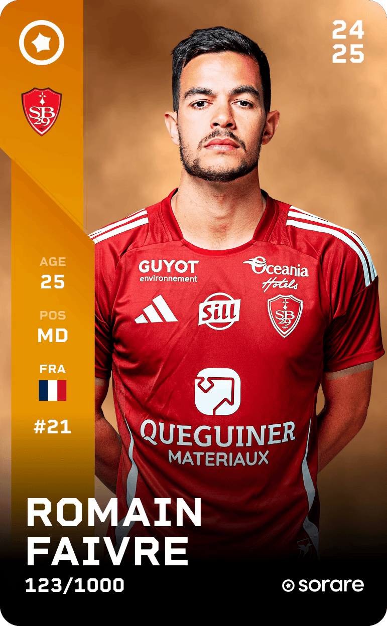 Romain Faivre 2024-25 • Limited 123/1000