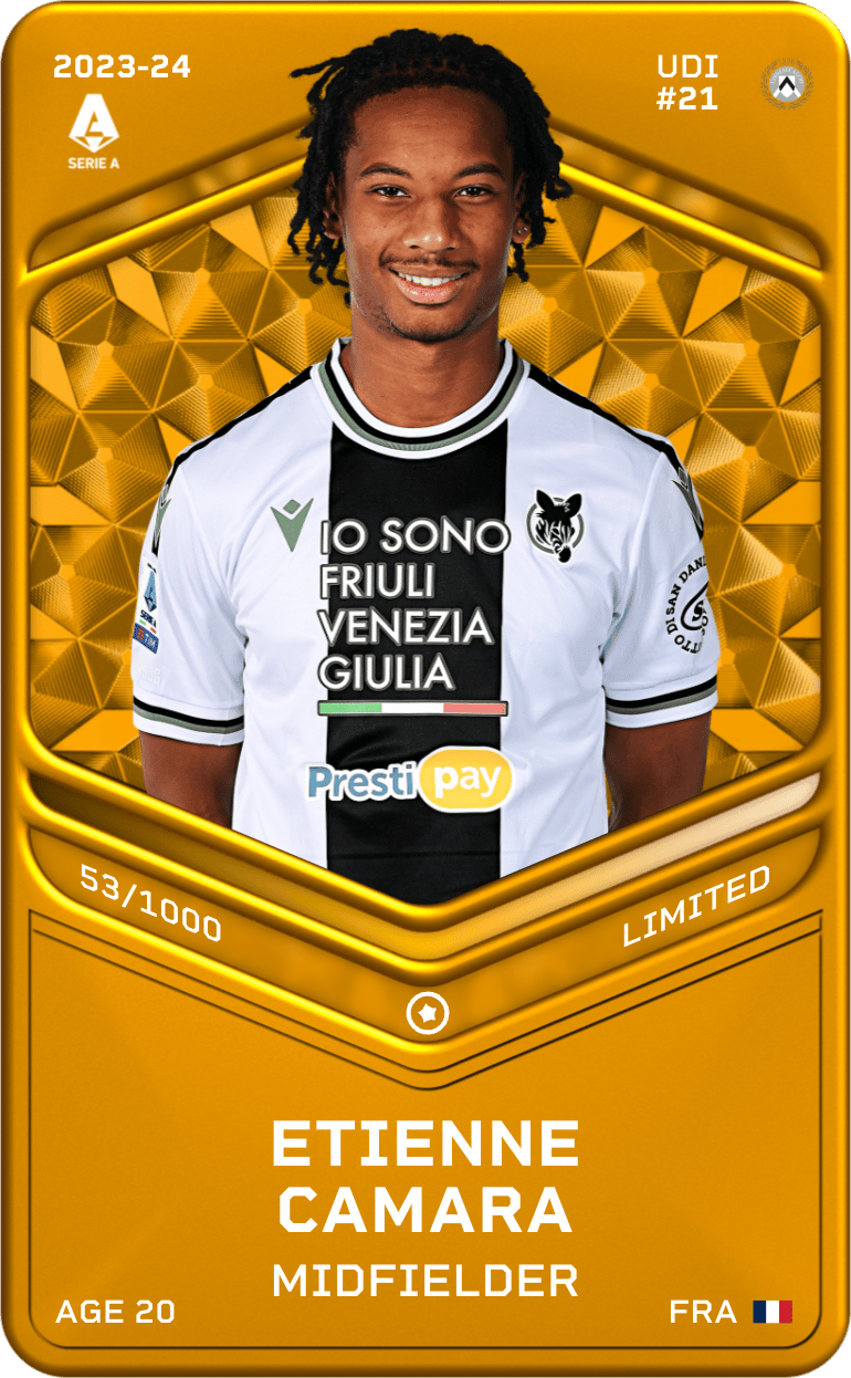 Etienne Camara 2023-24 • Limited 53/1000
