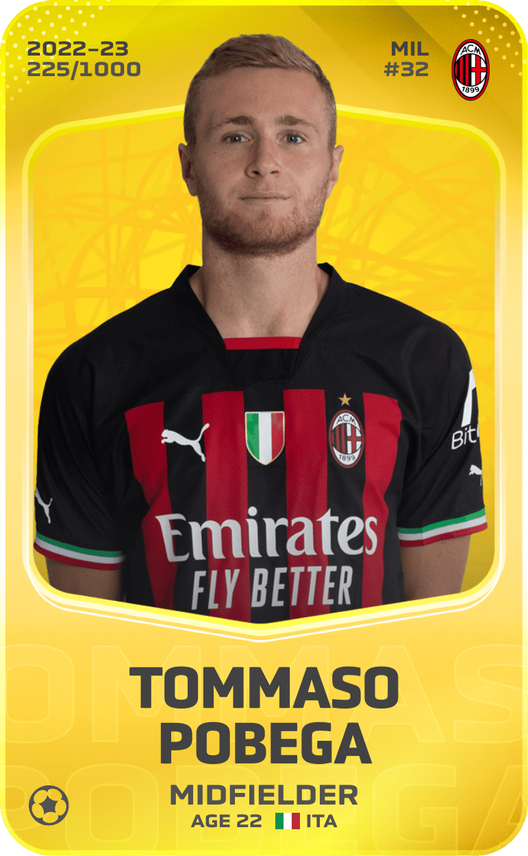 Tommaso Pobega 2022-23 • Limited 225/1000