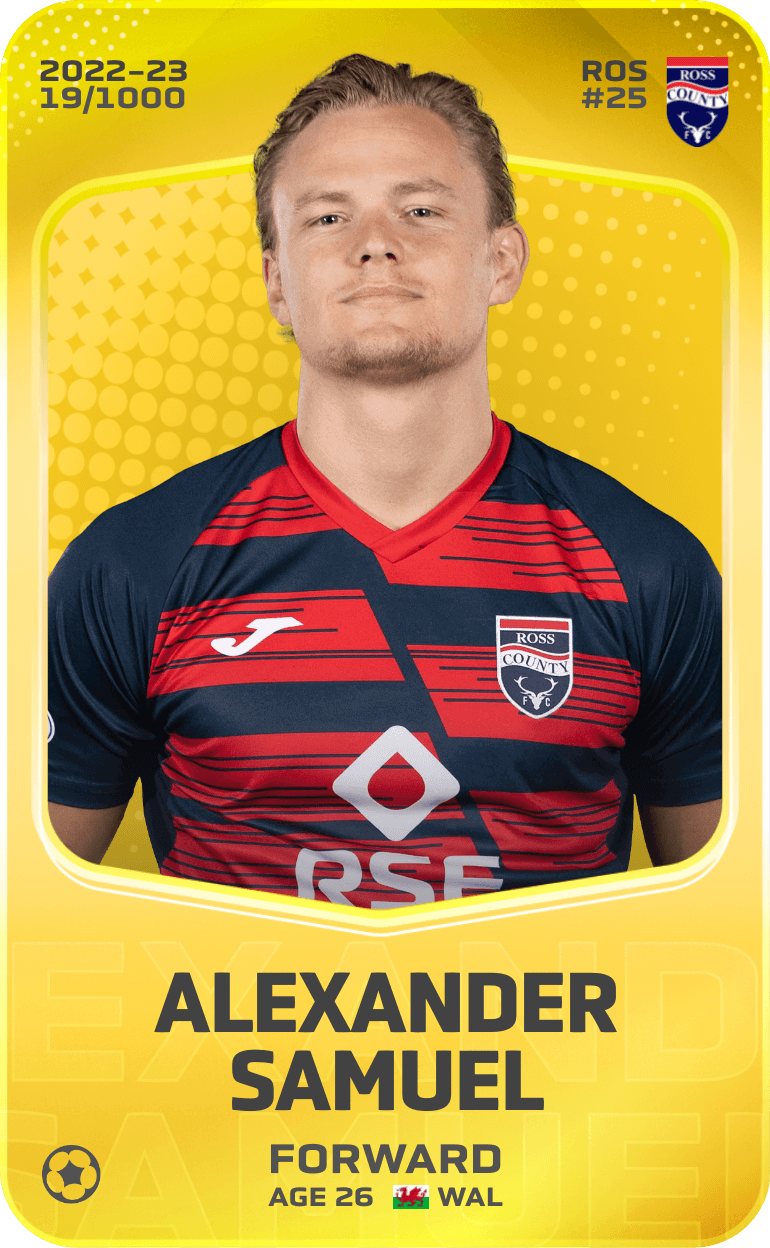 Alexander Samuel 2022-23 • Limited 19/1000