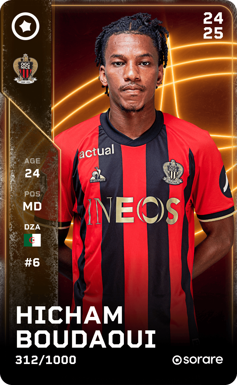 Hicham Boudaoui 2024-25 • Limited 312/1000