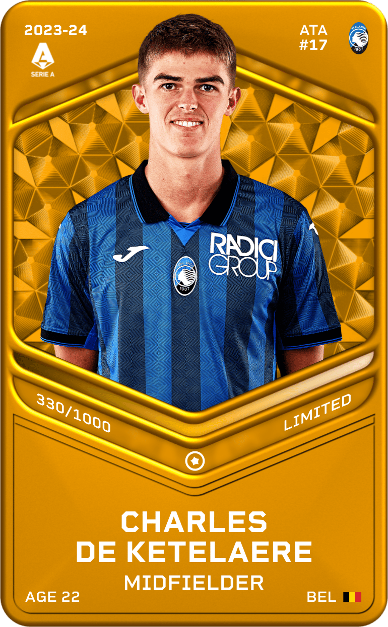 Charles De Ketelaere 2023-24 • Limited 330/1000